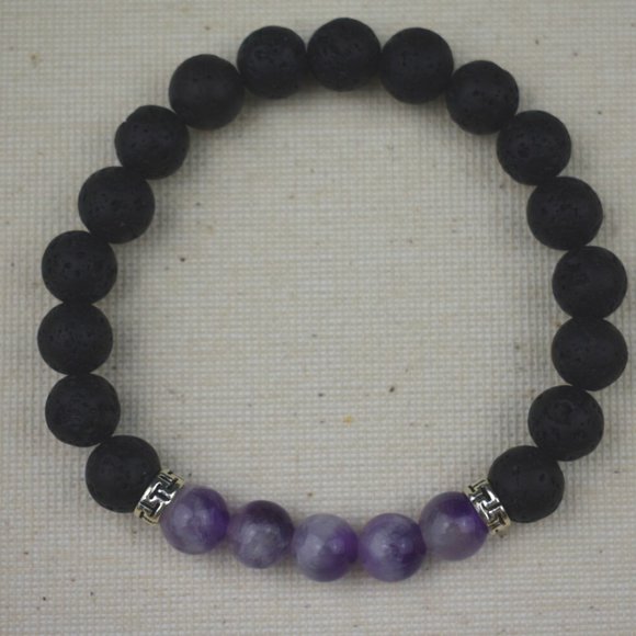 3/$15 - Essential Oil Bracelet – Amethyst - Picture 7 of 8